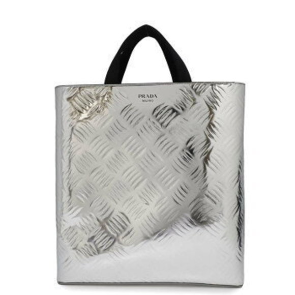 PRADA Brushed Leather Tote Bag s - Picture 1 of 8